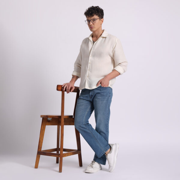 Gent Jr. Men’s Regular Fit Light green jeans - Image 6