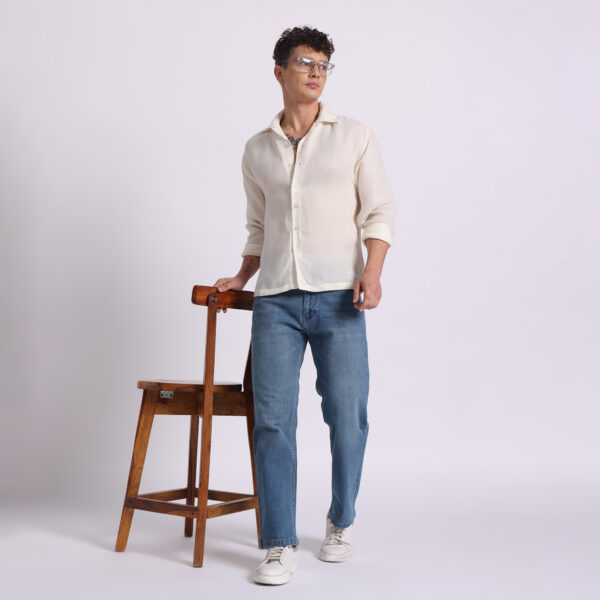 Gent Jr. Men’s Regular Fit Light green jeans - Image 8