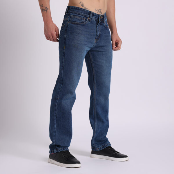 Gent & Jr. straight fit jeans in green tint color – men’s premium denim