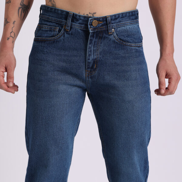 Gent Jr. Men’s Straight  Fit Green Tint jeans - Image 4