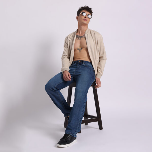 Gent Jr. Men’s Straight  Fit Green Tint jeans - Image 7