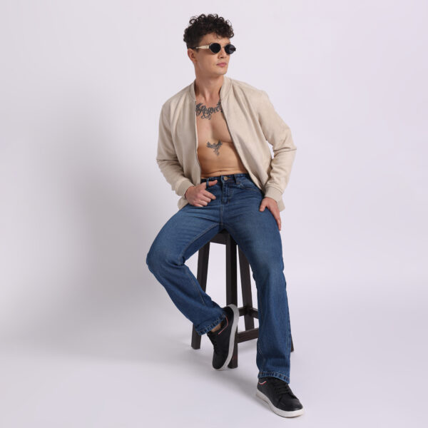 Gent Jr. Men’s Straight  Fit Green Tint jeans - Image 8