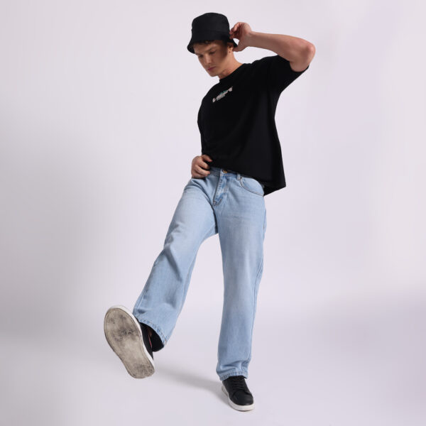 Gent Jr. Men’s Straight Fit Ice blue jeans - Image 7