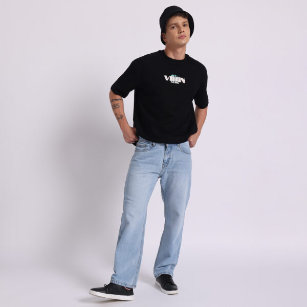 Gent Jr. Men’s Straight Fit Ice blue jeans - Image 8