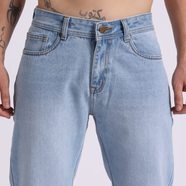 Gent Jr. Men’s Straight Fit Ice blue jeans - Image 4